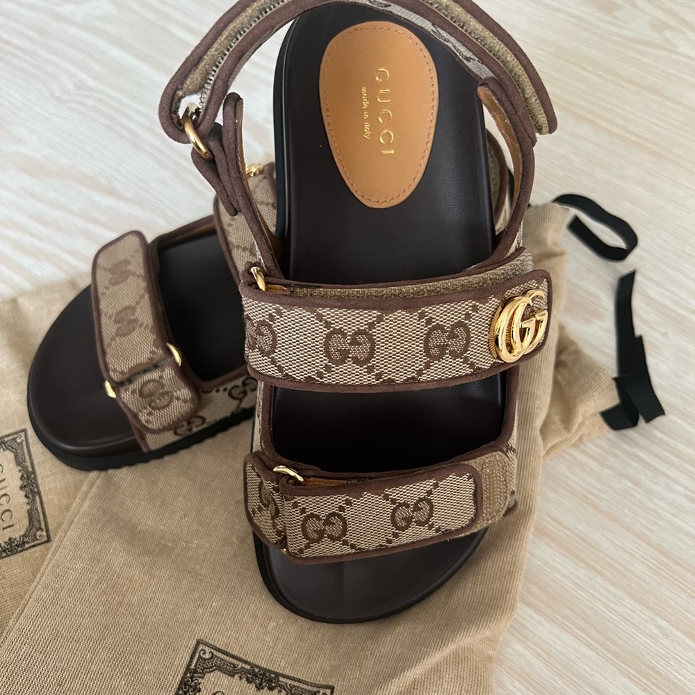 Gucci Double G Sandals BRAND NEW size 36